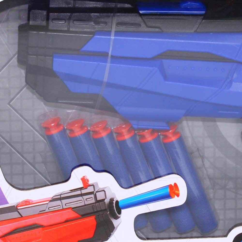 Plastic Eva Shell Launching Space Gun (Blue)