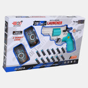 Soft Bullet Launcher (Aqua &White)