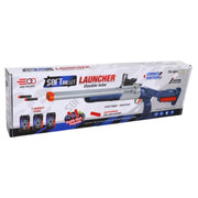 Double Tube Soft Bullet Launcher (Blue)