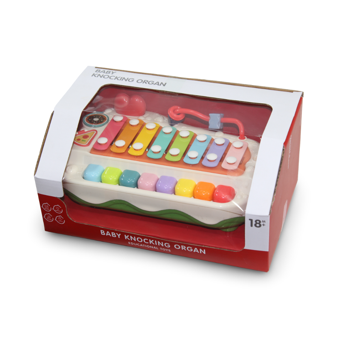 Baby Knocking Organ and Xylophone Piano Toy – Green