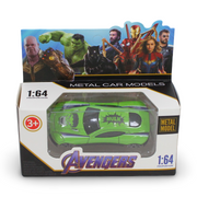 Metal Car Models 1:64 Scale Marvel Avengers