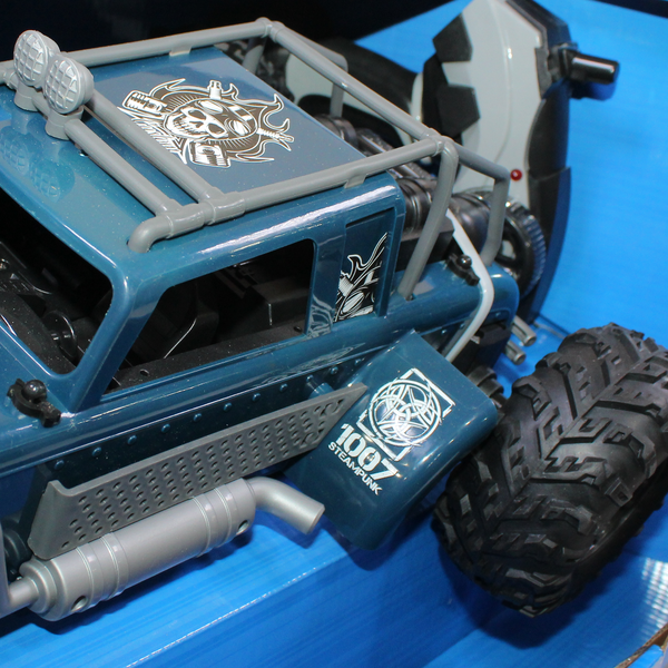 Crazon Angel Monster Truck 2.4GHz Stunt RC Car – Blue