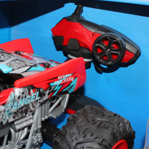 Crazon Angel Monster Truck 2.4GHz Stunt RC Car – Red