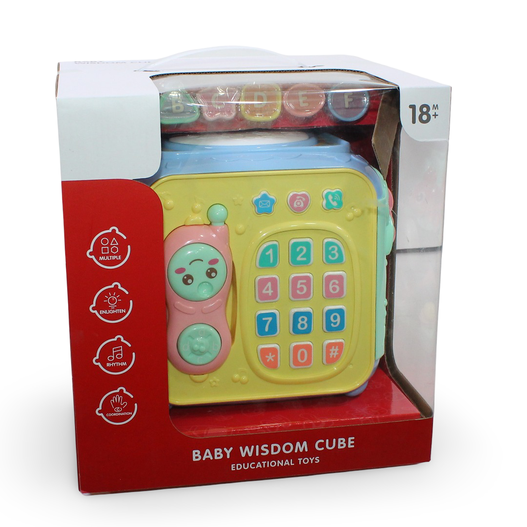 Baby Wisdom Cube Educational Toy - Toys - Egypt