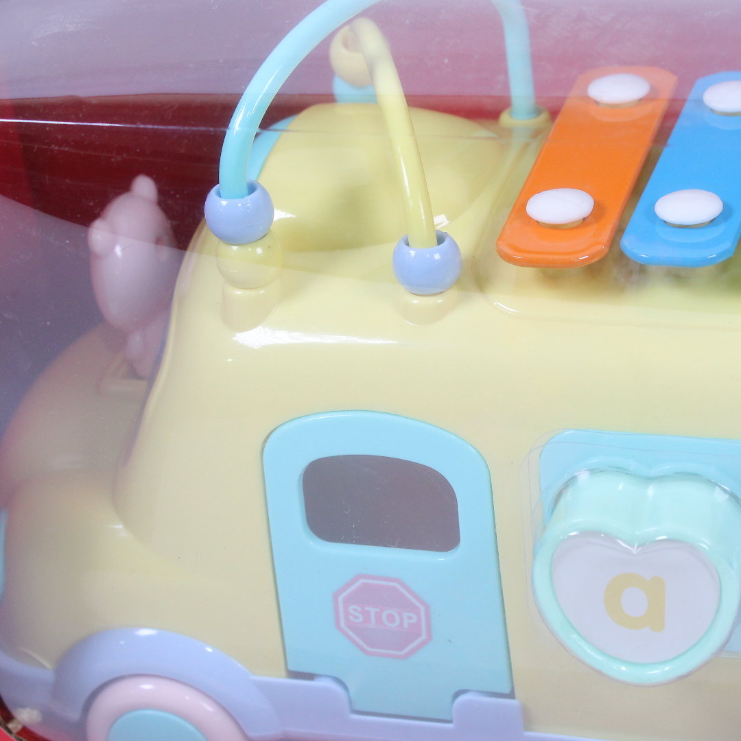Xylophone Toy Bus – Yellow