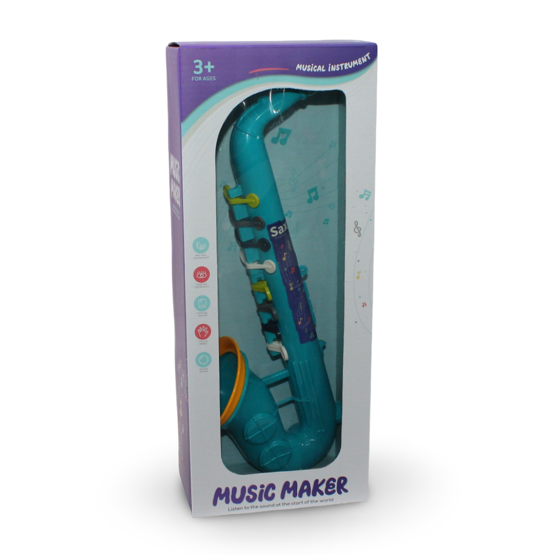 Music Maker Saxophone – Turquoise