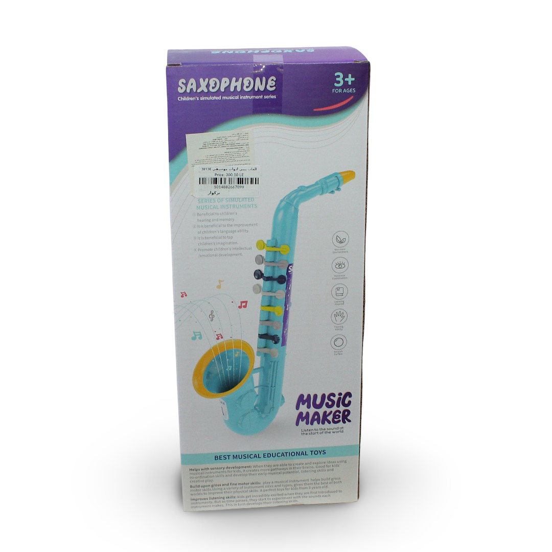 Music Maker Saxophone – Turquoise
