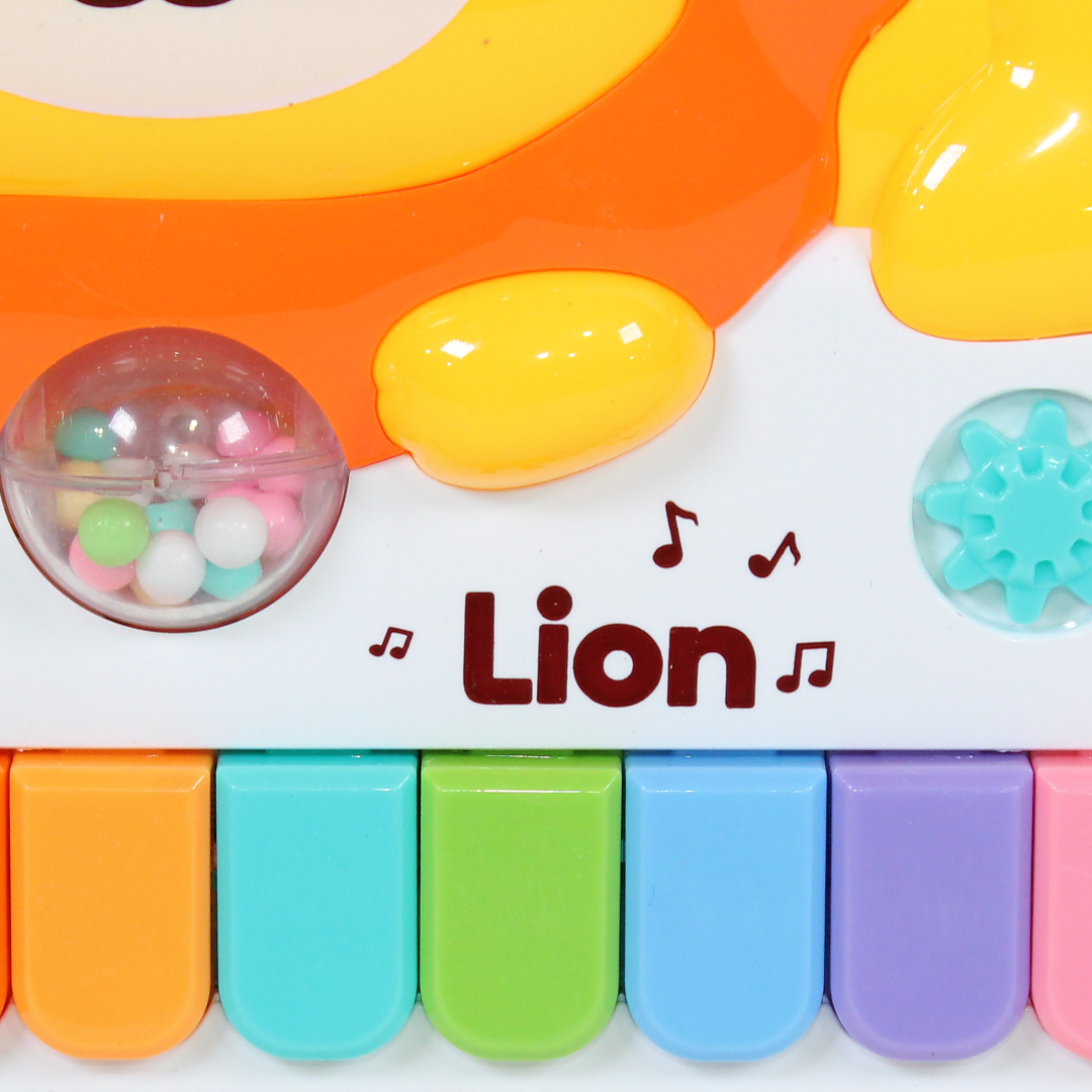 Lion Baby Musical Piano Toy – Yellow