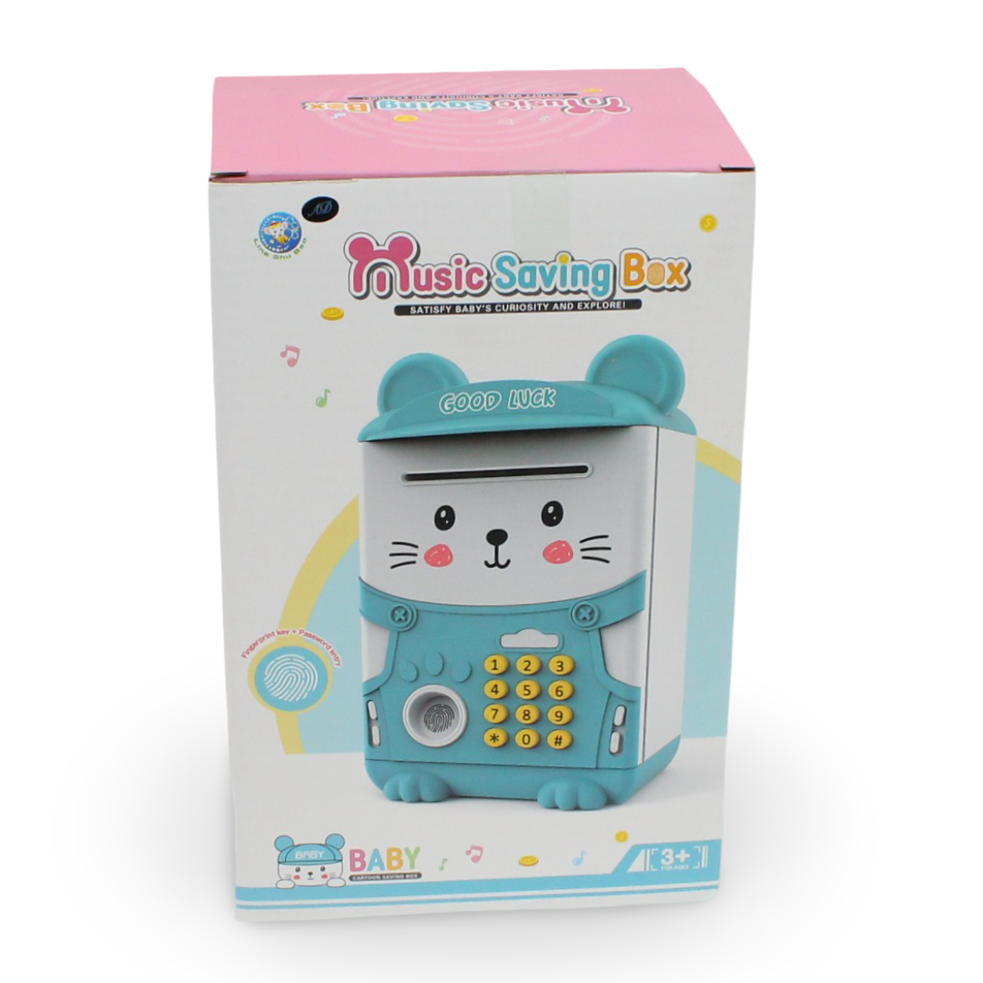 Music Saving Box Electronic Piggy Bank – Pink