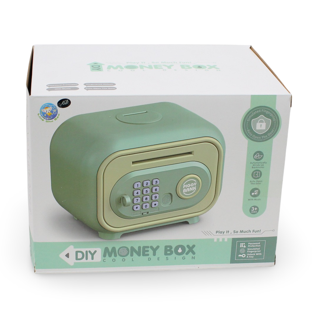 Children's Electronic Piggy Bank – Salmon