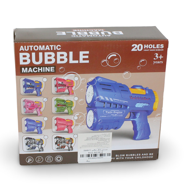 20-Holes Automatic Bubble Gun