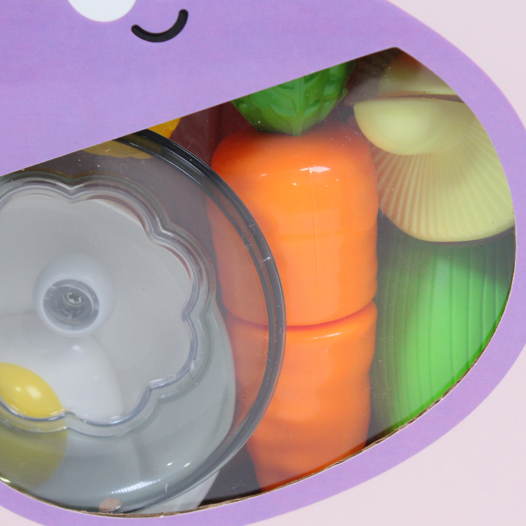 Cutting Funny Food Toy Set – Eggplant