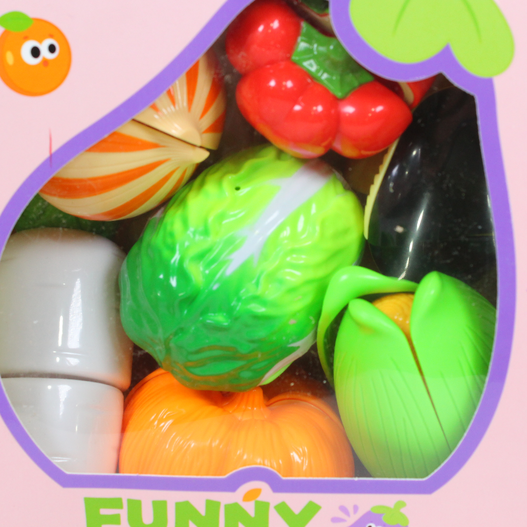 Cutting Funny Food Toy Set – Vegetables
