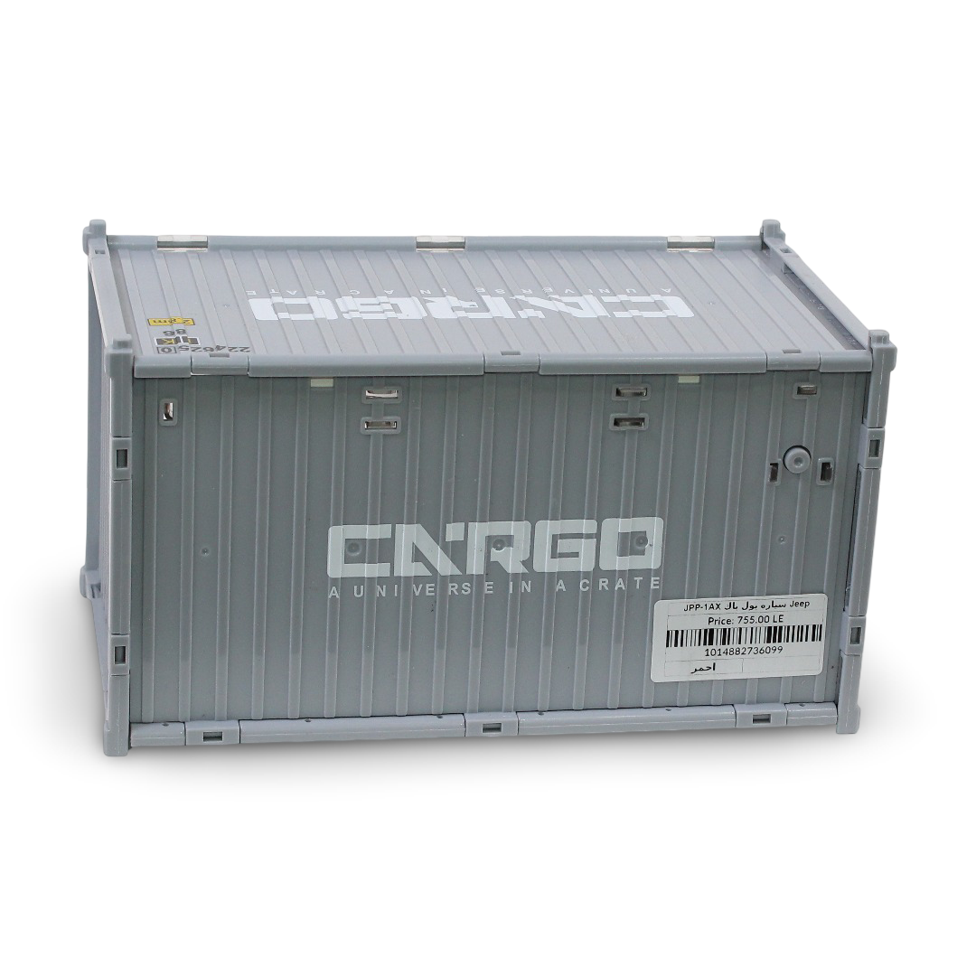 Cargo Jeep Wrangler Rubicon "All Terrain" Car – Red