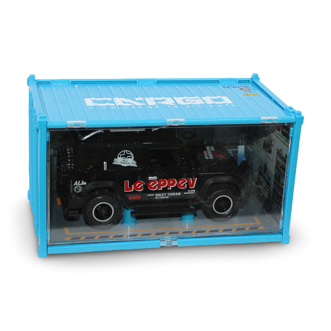 Cargo "Le eppev" Jeep Car – Black