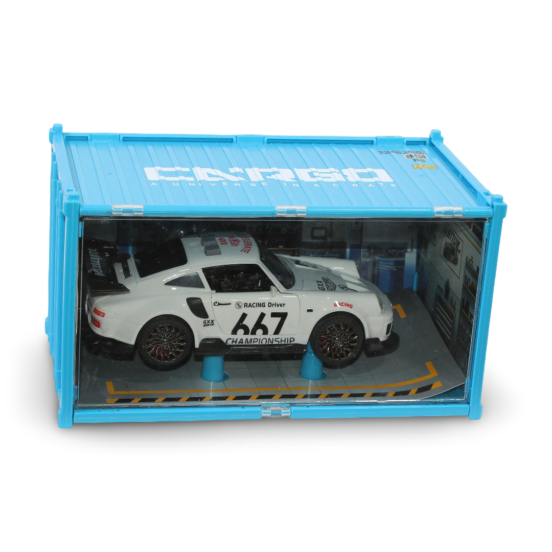 Cargo "667 Championship" Porsche Car – White