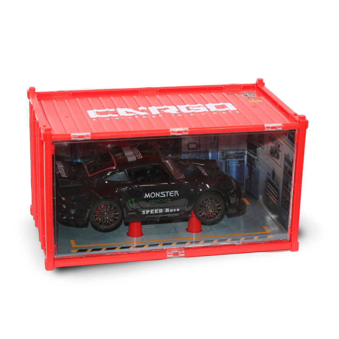 Cargo Monster Vehicles Speed Race – Black