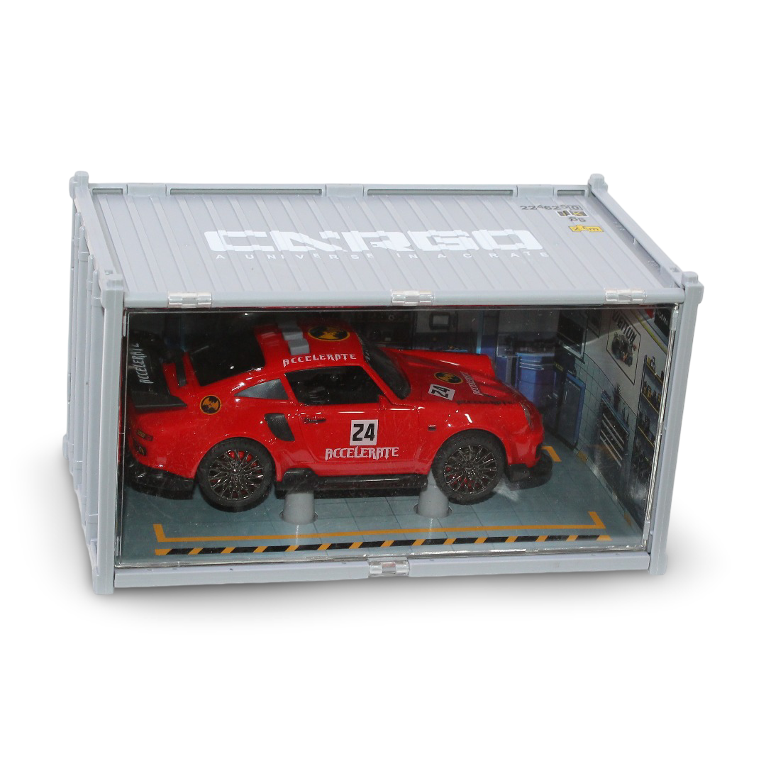 Cargo "24 Accelerate" Porsche Car – Red