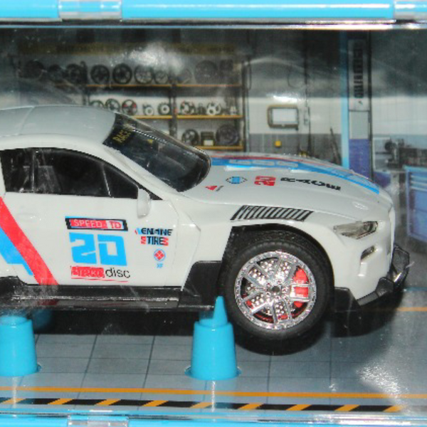 Cargo BMW Racing Car – White