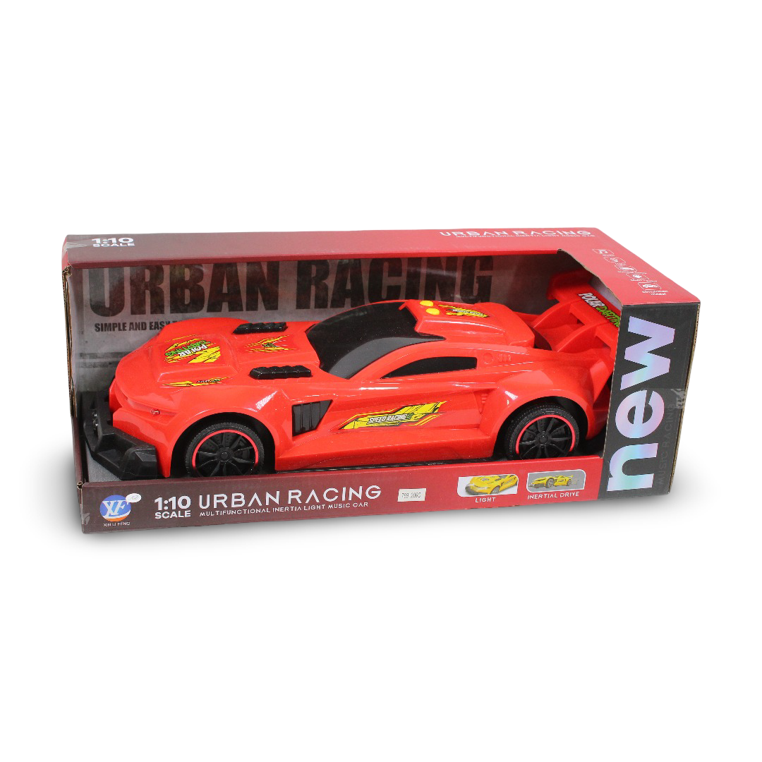Urban Racing 1:10 Scale Toy Car – Red - Toys - Egypt