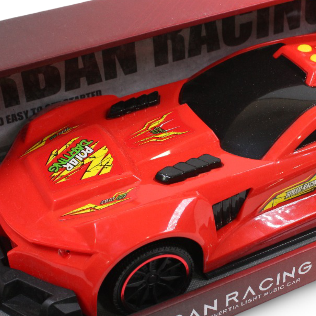 Urban Racing 1:10 Scale Toy Car – Red