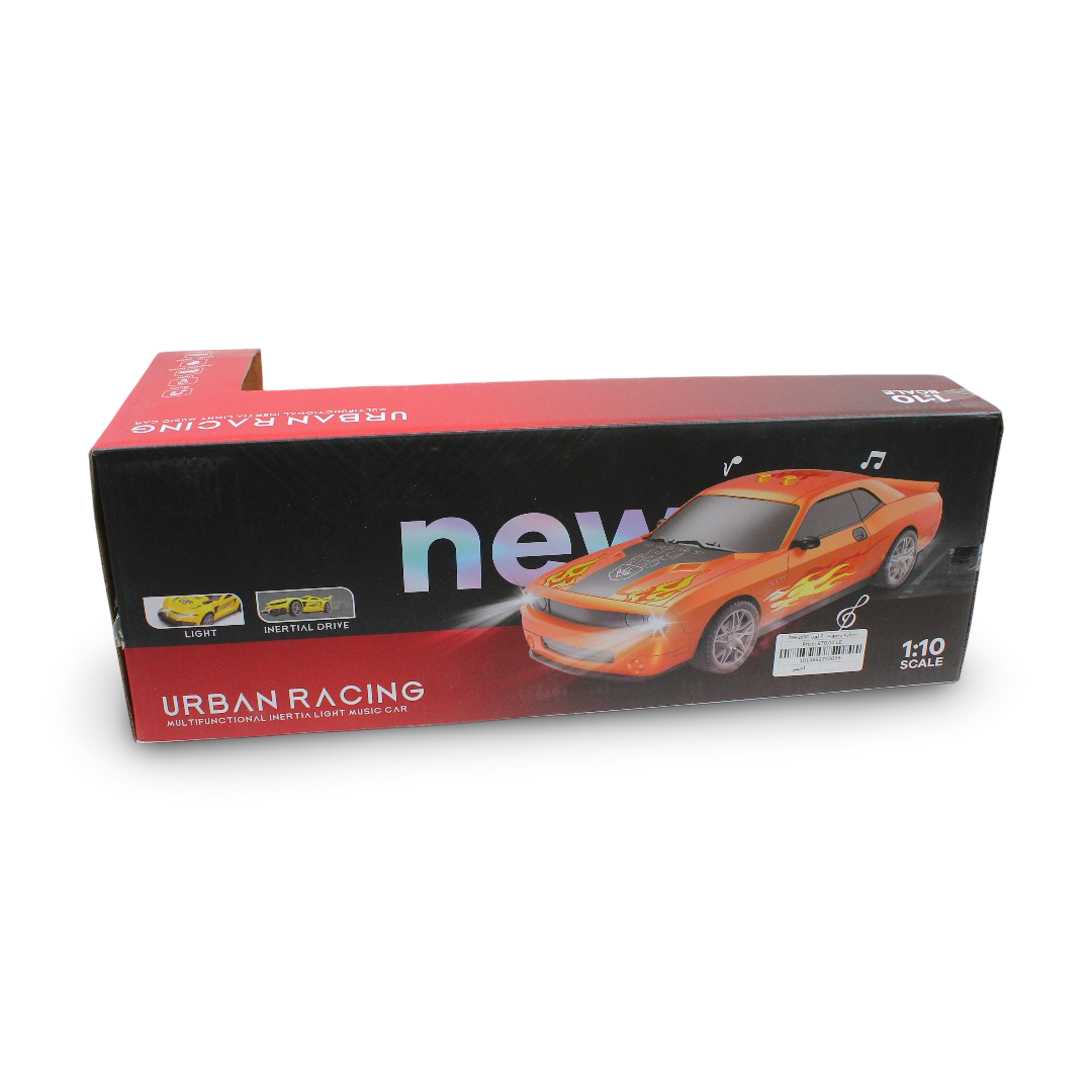 Urban Racing 1:10 Scale Toy Car – Red