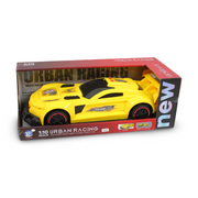 1:10 Scale Yellow "Urban Racing" Toy Car Yellow
