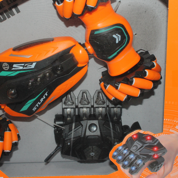 Negi Stunt Multifunction Racing Spray Car – Orange