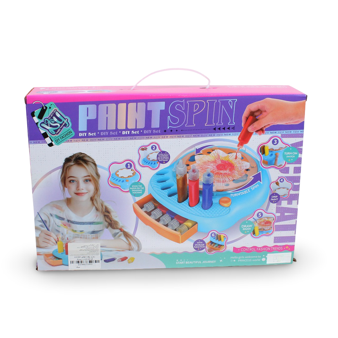 Paint Spin Art Machine Kit – Pink