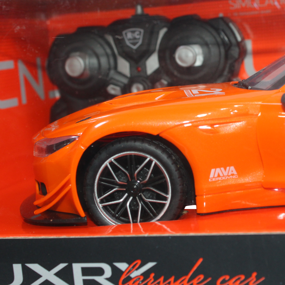 Luxcar 1:18 Scale Remote Control BMW Z4 GT3 Racing Car – Orange