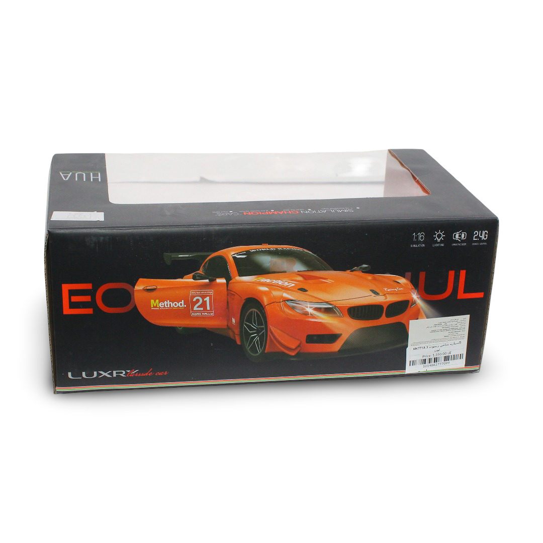 Luxcar 1:18 Scale Remote Control BMW Z4 GT3 Racing Car – Orange