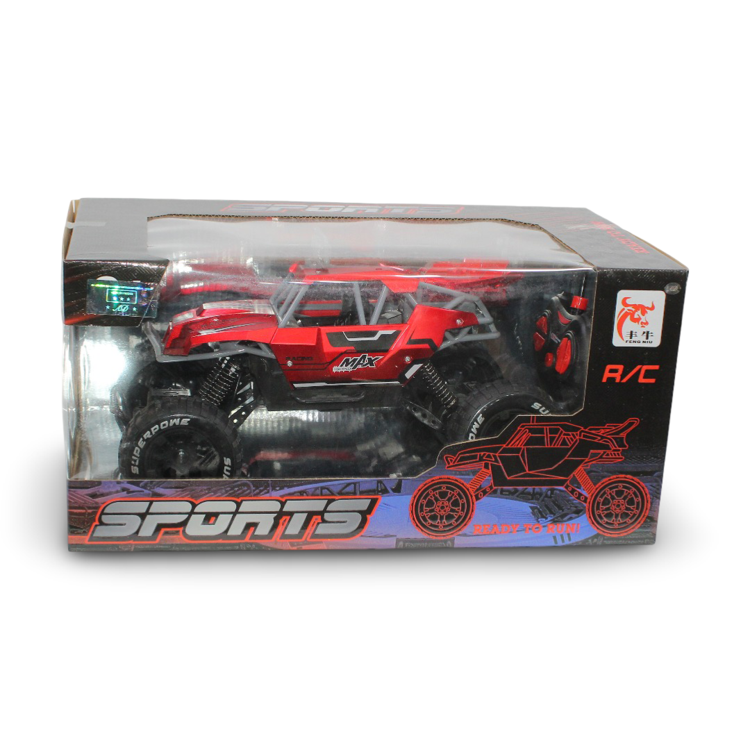 RC Off-Road Monster Truck Toy – Red - Toys - Egypt