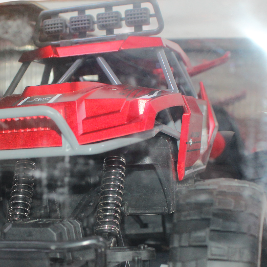 RC Off-Road Monster Truck Toy – Red