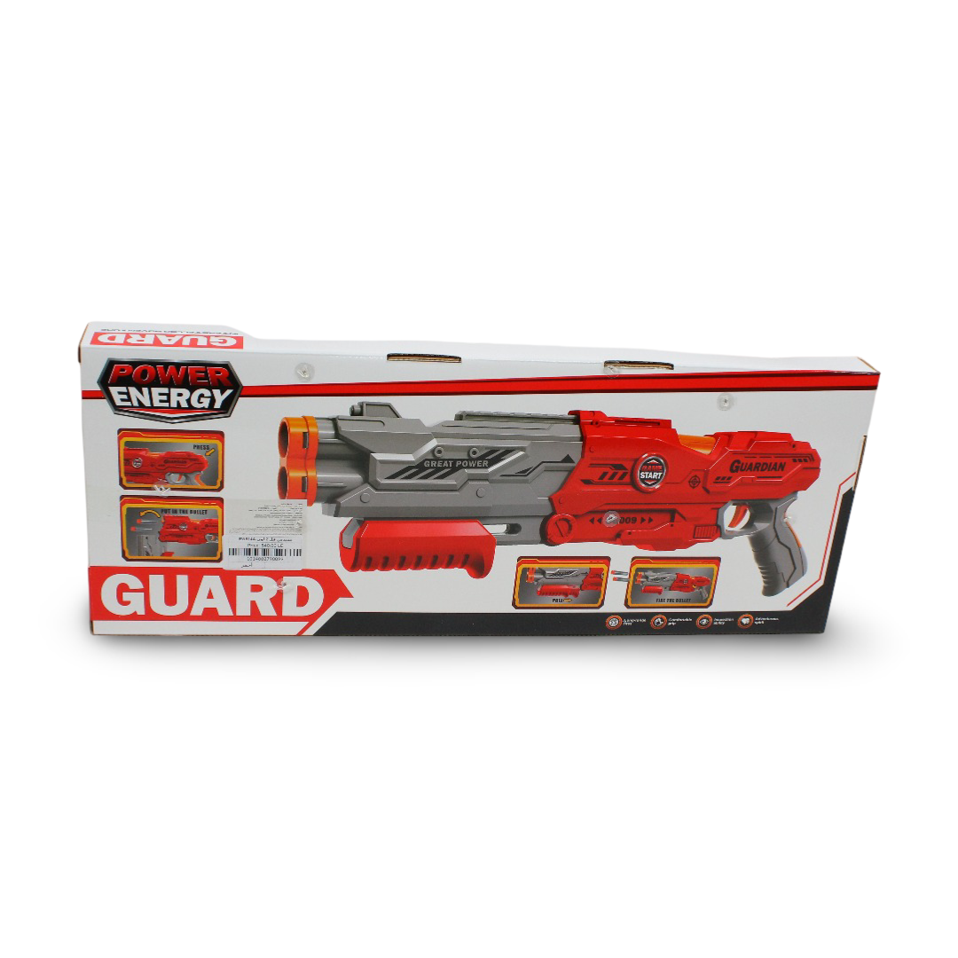 "Space Guardian" Soft Bullet Toy Blaster Gun – Red