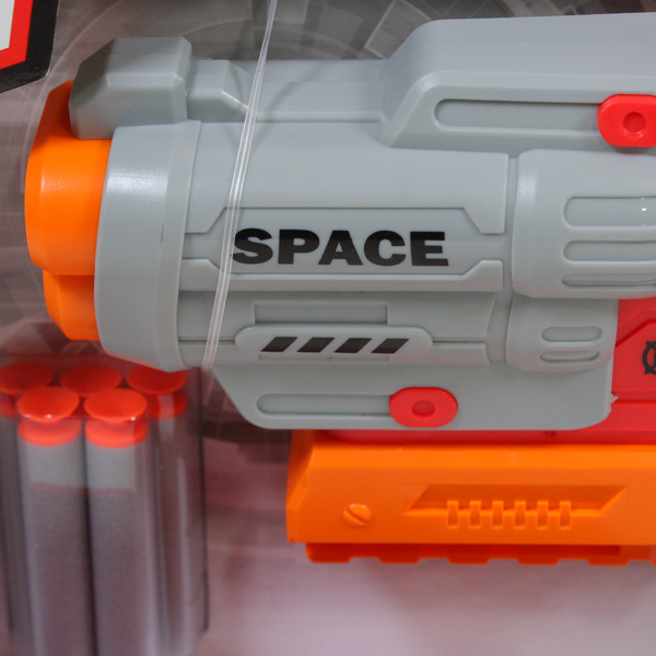 "Space Guardian" Foam Dart Blaster Toy Gun – Red
