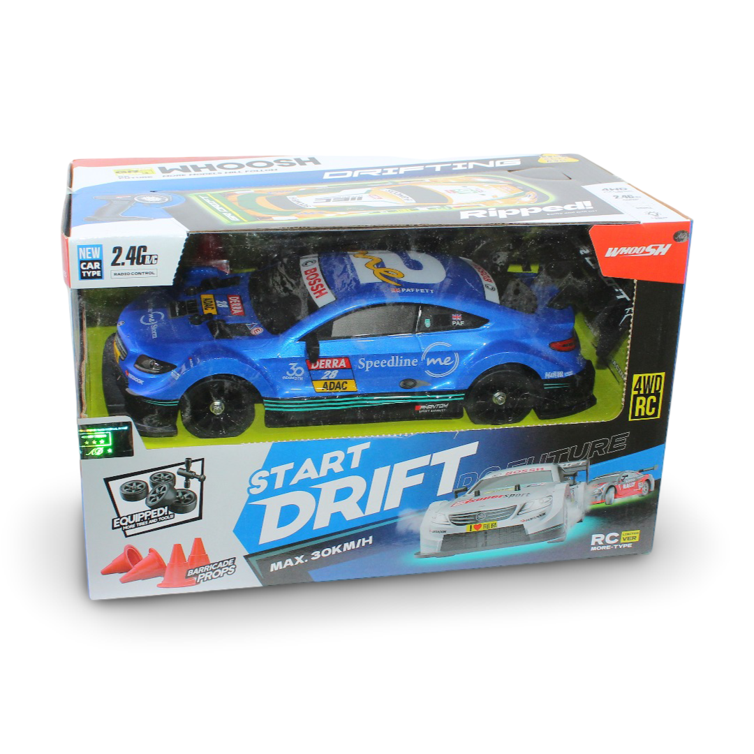 Lean Toys 1:16 Scale RC Start Drift Car – Blue
