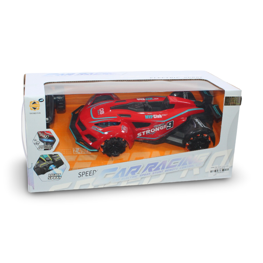 "Strong 9" Remote-Controlled Stunt Racing Car – Red