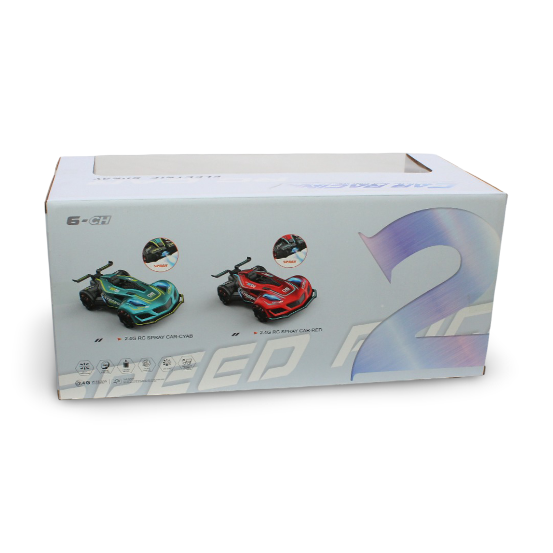 "Strong 9" Remote-Controlled Stunt Racing Car – Red