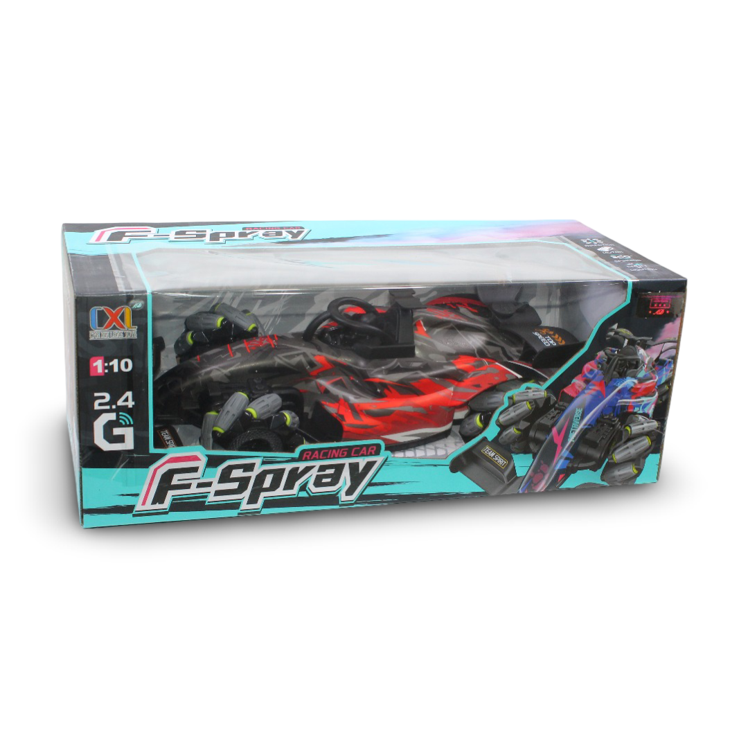 RC Racing Car F-Spray Stunt Car – Multicolor - Toys - Egypt