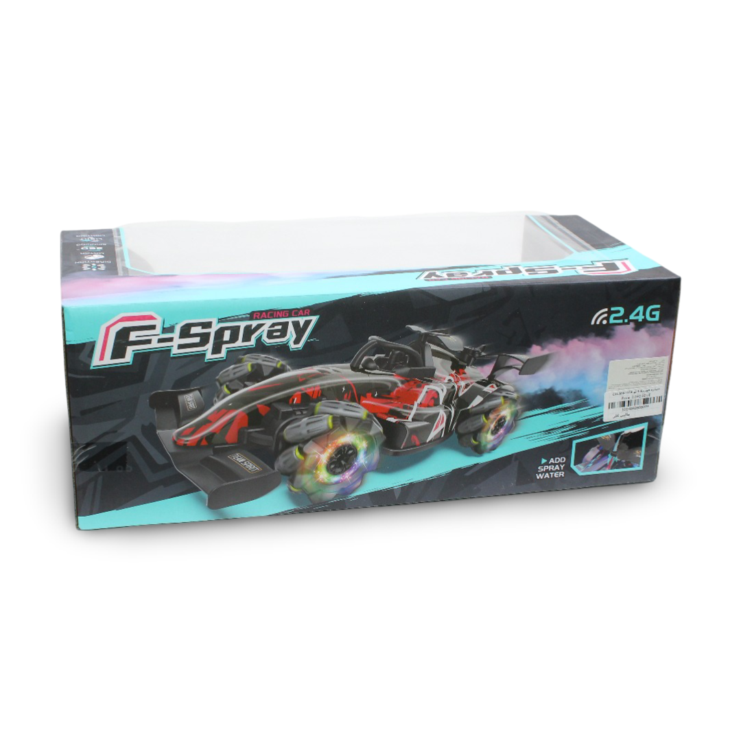 RC Racing Car F-Spray Stunt Car – Multicolor
