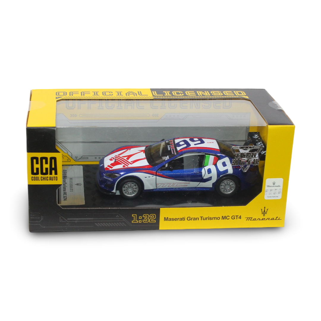 CCA Maserati Gran Turismo MC GT4 Race Car – Blue - Toys - Egypt