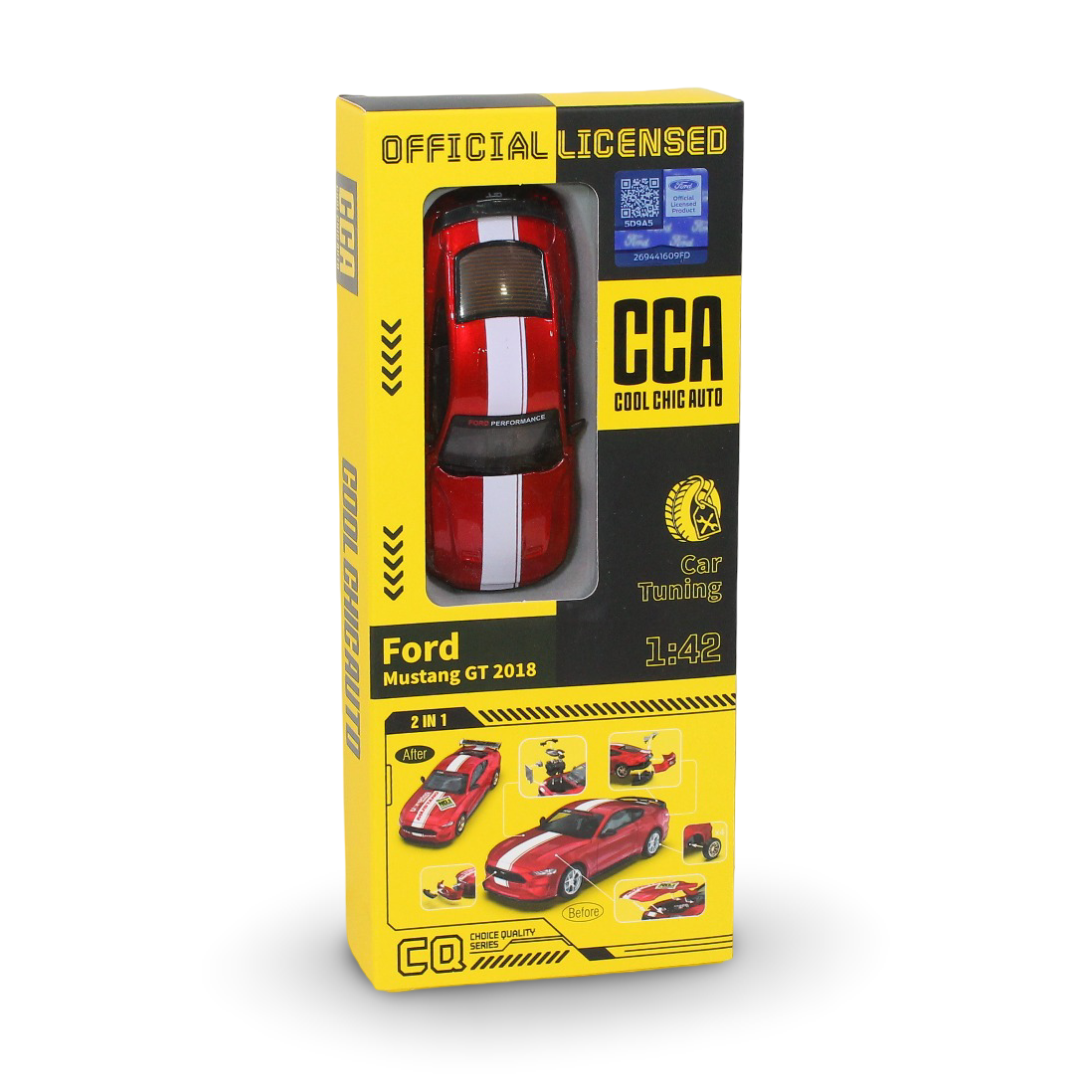 CCA Ford Mustang GT2018 1:42 – Red - Toys