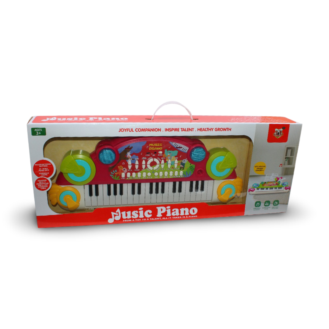 Children's Music Piano – Fuchsia - Toys - Egypt
