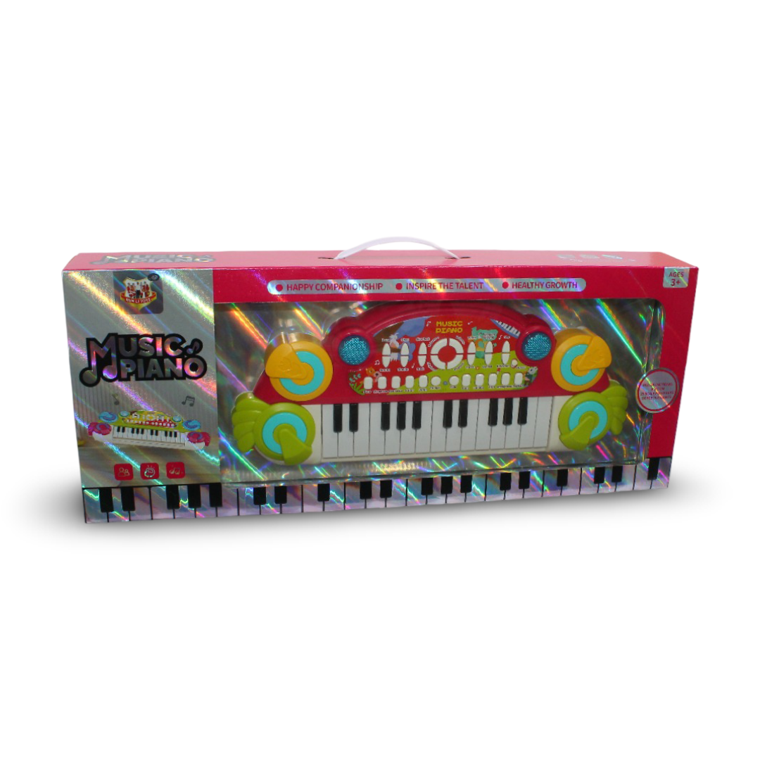 Children's Music Piano – Fuchsia - Toys - Egypt