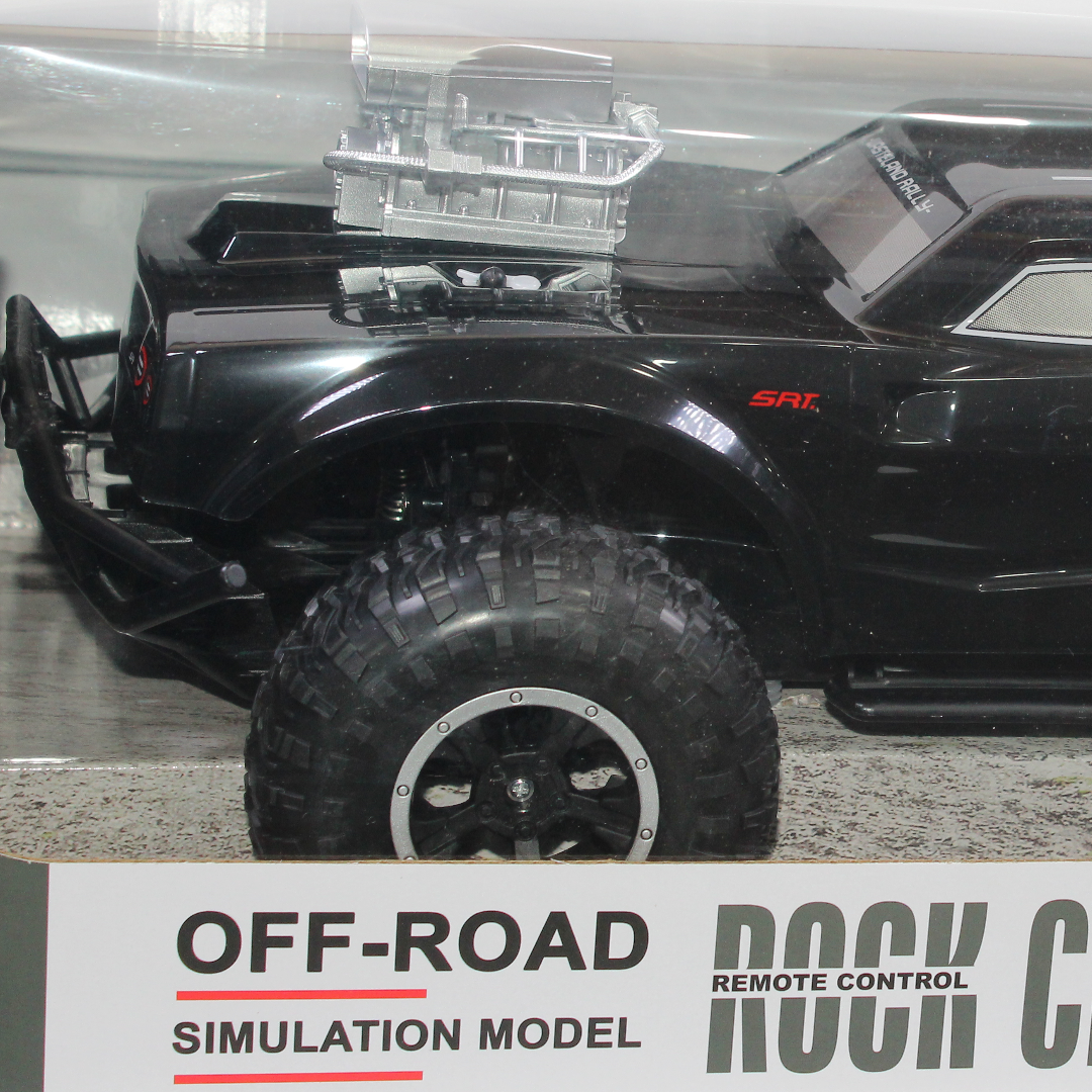 1:8 Scale Remote Control Rock Crawler Off-Road – Black