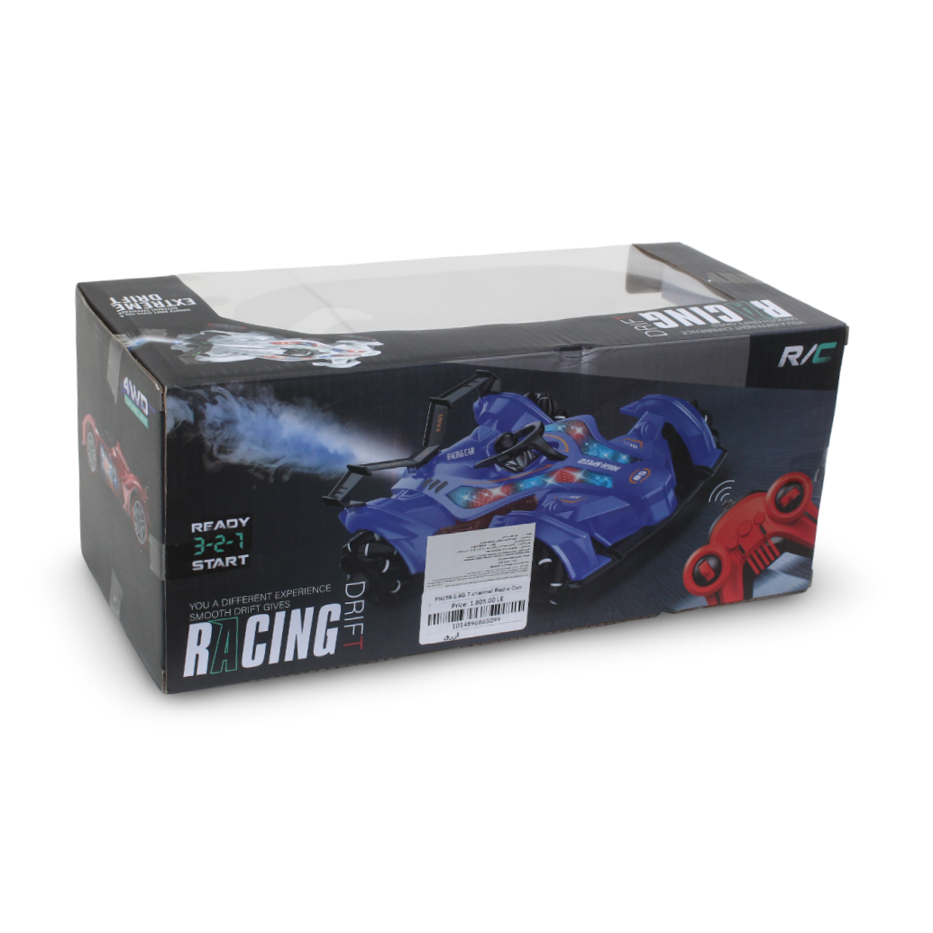 Stunt Drift Spray RC Car – Blue