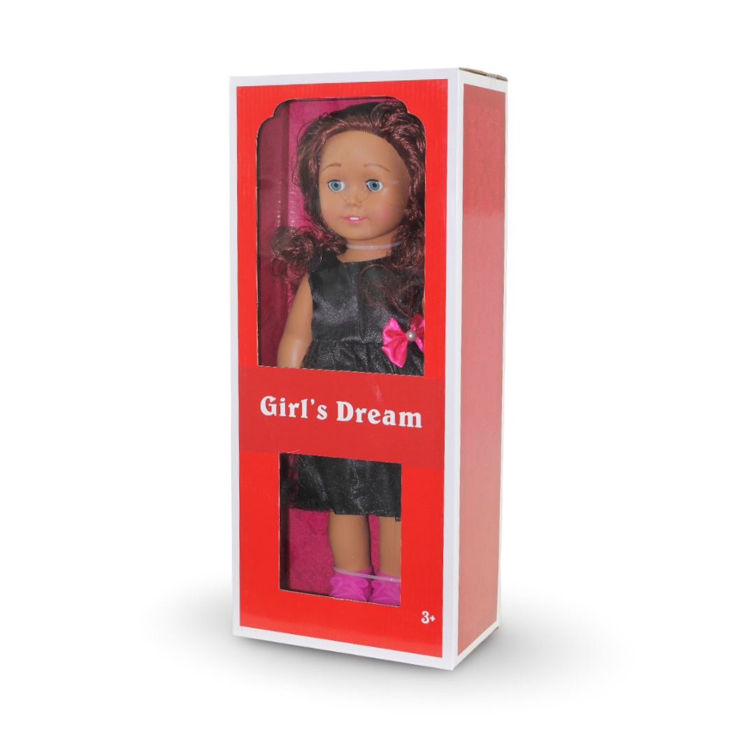 Girl's Dream Fashion Doll – Black Outfit