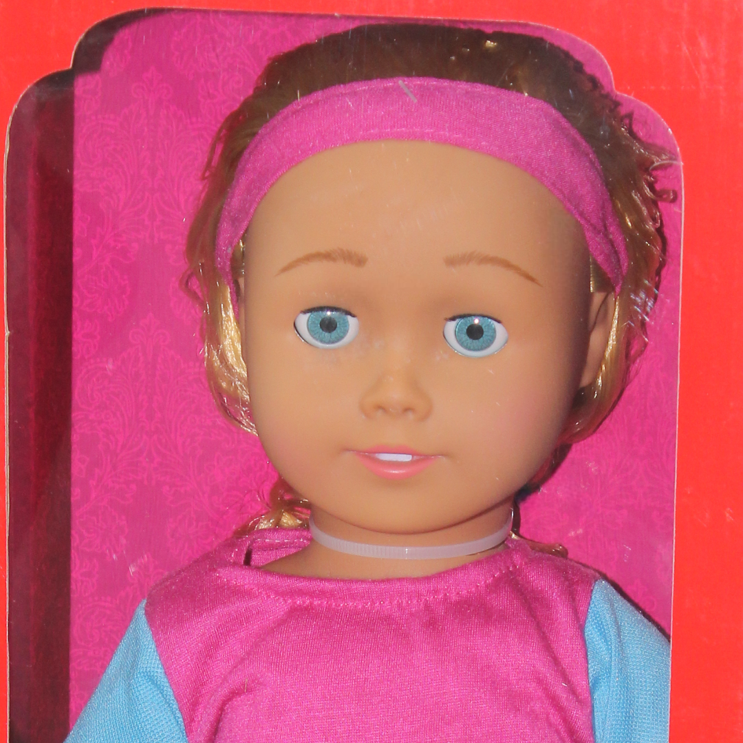 Girl's Dream Fashion Doll – Pink & Blue Outfit