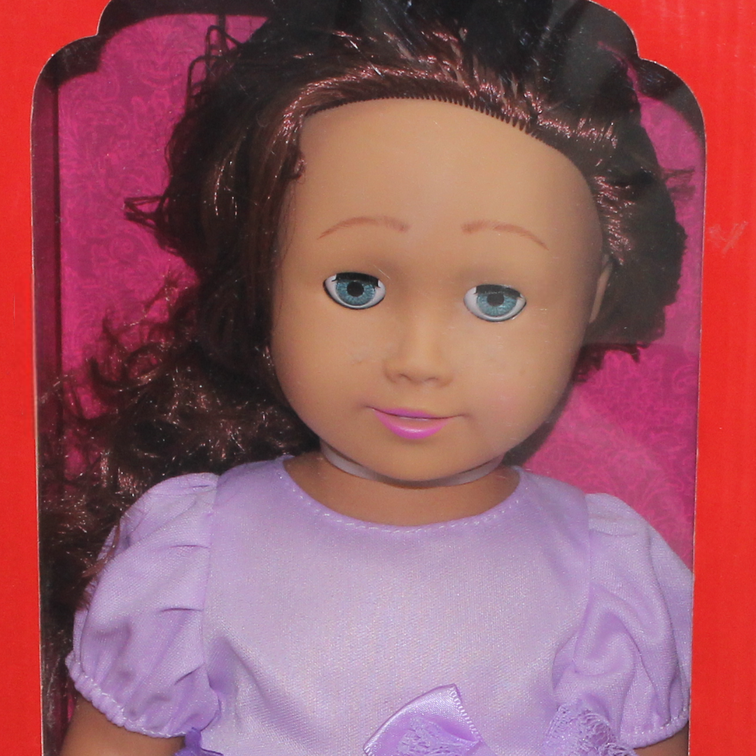 Girl's Dream Fashion Doll – Purple Dress