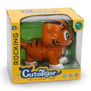 Electric Tiger "Cute Tiger" with (Light & Sound) – Brown